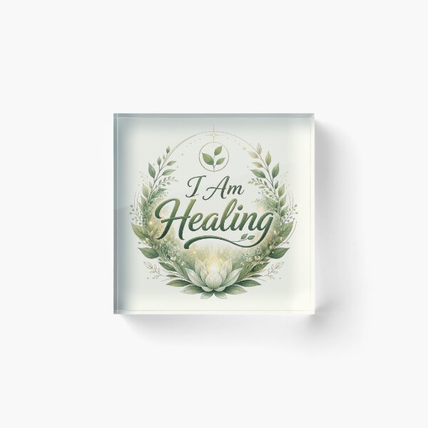 Item preview, I Am Healing Spiritual Affirmation designed and sold by hutofdesigns.