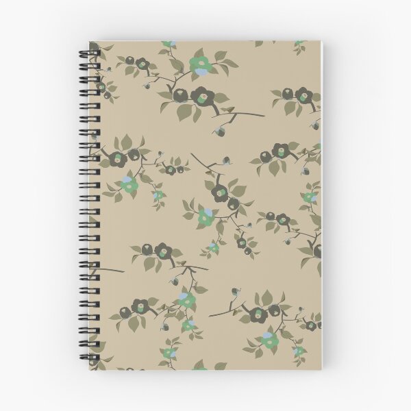 Item preview, Vintage Morandi Olive Green Camellia Seamless Pattern designed and sold by MOONLIT MIRAGE.