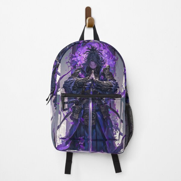 Item preview, Shadow Samurai of the Violet Moon | Dark Fantasy Japanese Warrior | Mystic Katana Anime Art designed and sold by Dyan4.