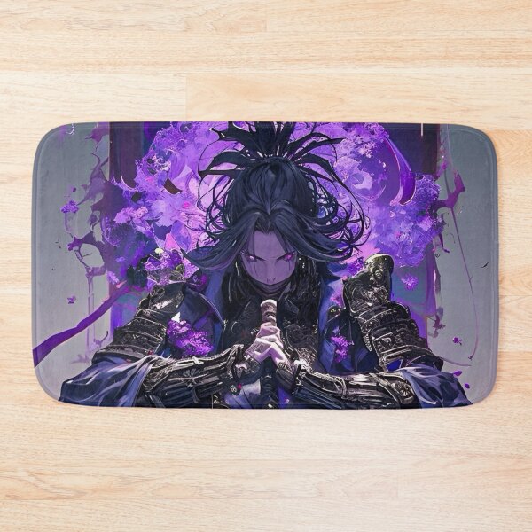 Item preview, Shadow Samurai of the Violet Moon | Dark Fantasy Japanese Warrior | Mystic Katana Anime Art designed and sold by Dyan4.