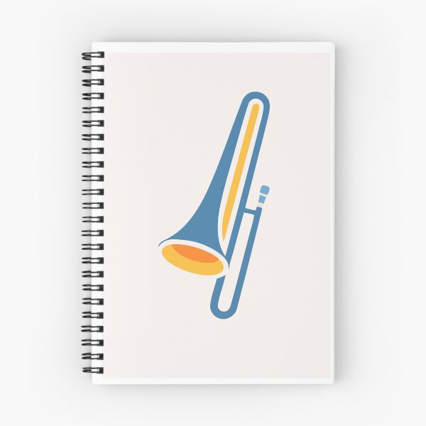 Item preview, Minimalist Trombone Print designed and sold by Studio pod Burom.