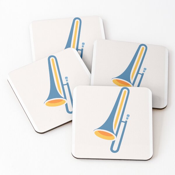 Item preview, Minimalist Trombone Print designed and sold by Studio pod Burom.