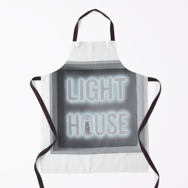Item preview, Lighthouse Neon Sign | Minimal Light House Typography | Inspirational Coastal Wall Art designed and sold by AiNaturalsOnly.