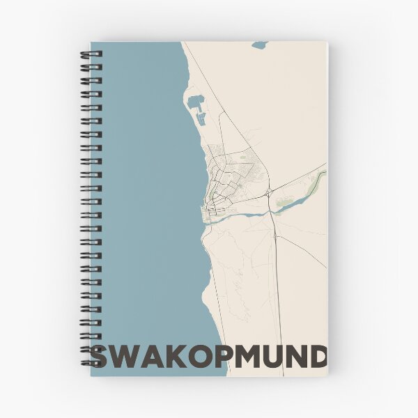 Item preview, Swakopmund Map designed and sold by MapsNerd.