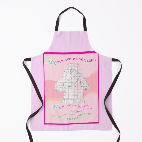 Item preview, Alice in A New Wonderland (pencil drawing by ACCI) Don't You See The Signs designed and sold by VanyssaGraphics.