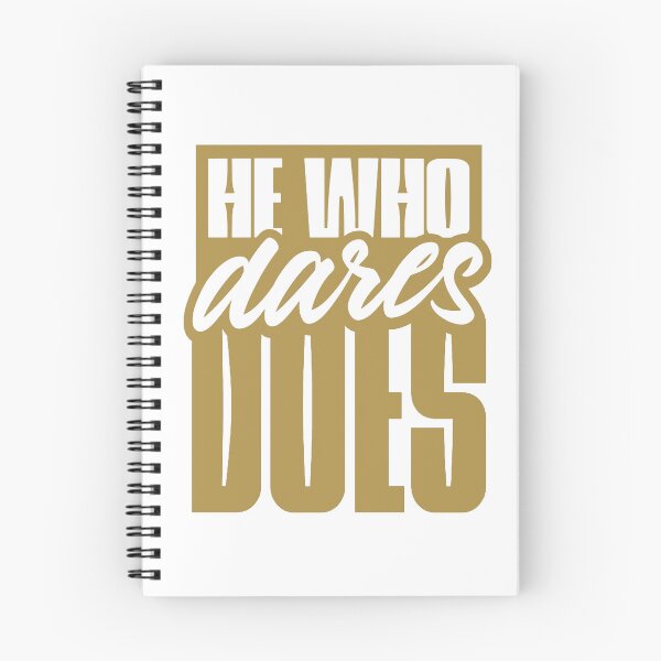 Item preview, He Who Dares Does gold b designed and sold by VRedBaller.
