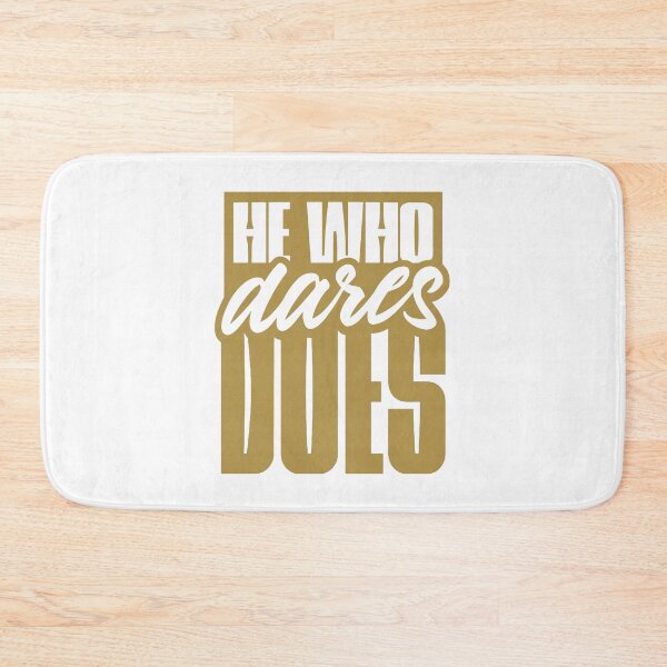 Item preview, He Who Dares Does gold b designed and sold by VRedBaller.