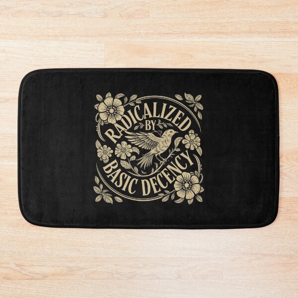 Item preview, Radicalized by Basic Decency Dove Bird Anti Trump Protest - Radicalized By Basic Decency - Political Protest - Social Justice   designed and sold by gusmanvinagetti.
