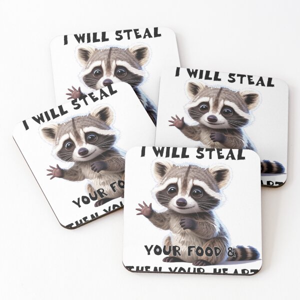 Item preview, Cute Racoon Thief designed and sold by JocartyGifts.