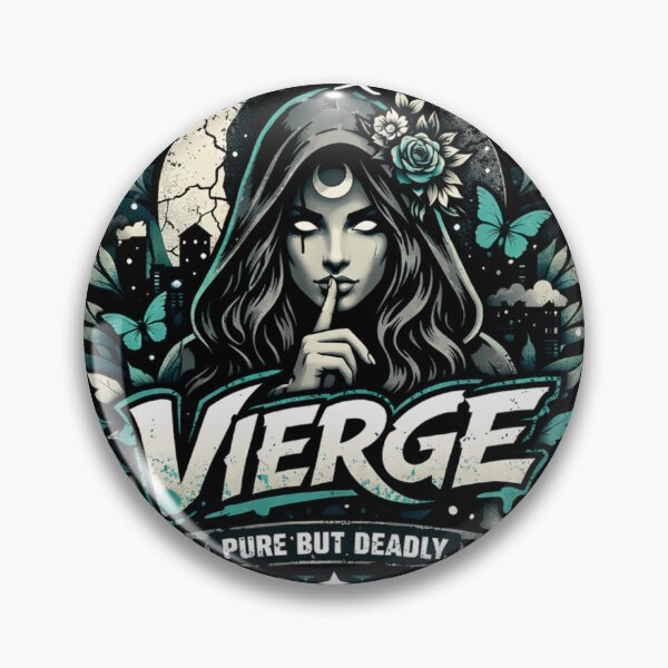 Item preview, Virgo Mystic Shadow – Pure but Deadly designed and sold by AstraDrip Studio.