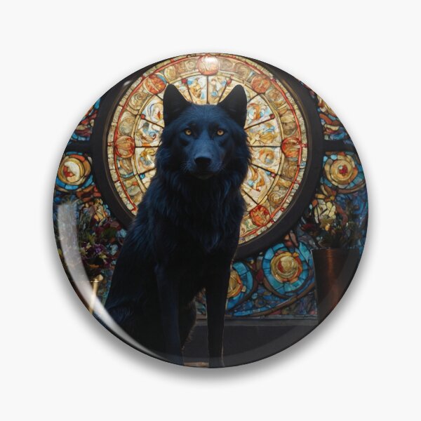 Item preview, She-Wolf Fully Revealed on Cathedral Altar designed and sold by GeoWhimsy Studio.