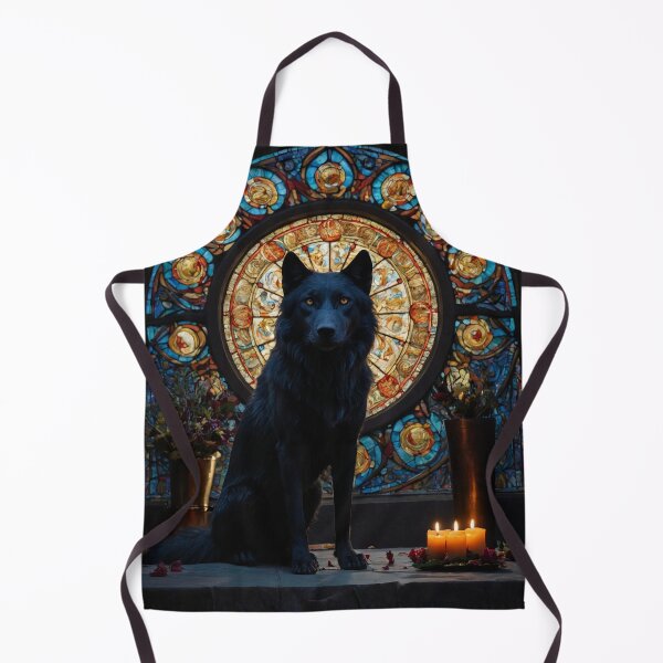 Item preview, She-Wolf Fully Revealed on Cathedral Altar designed and sold by GeoWhimsy Studio.