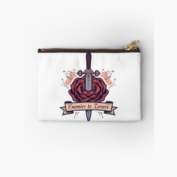 Item preview, 'Enemies to Lovers' Fantasy Romantasy Dagger and Rose designed and sold by Stickers-maker2.