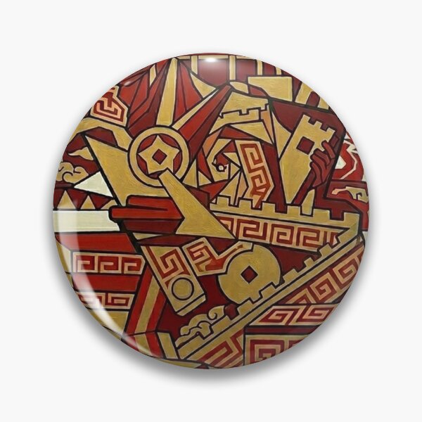 Item preview, 中国立体派艺术海报 – 长城龙抽象墙艺 – ZK PRO designed and sold by zalakopro.