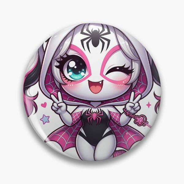 Item preview, Chibi Ghost-Spider designed and sold by Tricky-Woo.