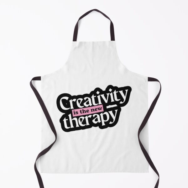 Item preview, Creativity is the new Therapy text design sticker ! "Creativity Is The New Therapy" Vinyl Sticker | Art Lover Gift | Mental Health Awareness Decal | Laptop Water Bottle Sticker designed and sold by Ulikedigital14.