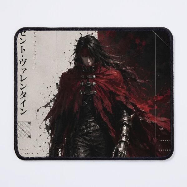 Item preview, Crimson Shadow Gunman | Dark Fantasy Vampire Hunter | Gothic Anime Warrior Art designed and sold by Dyan4.