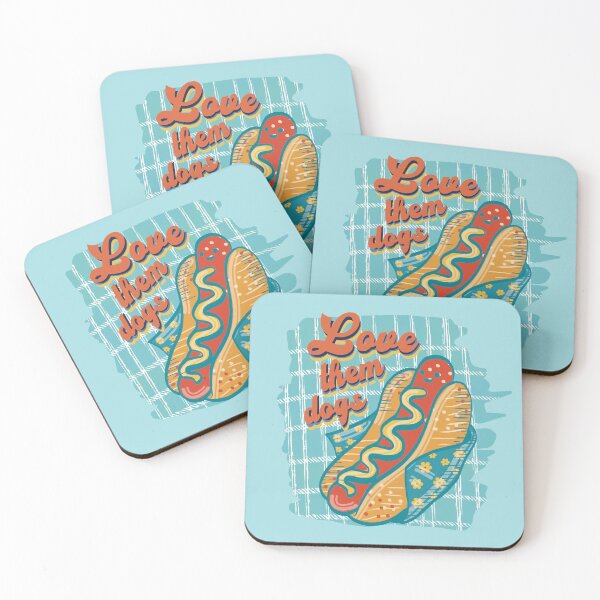 Item preview, Hot Dog - Love Them Dogs designed and sold by IvysCreativityHouse.