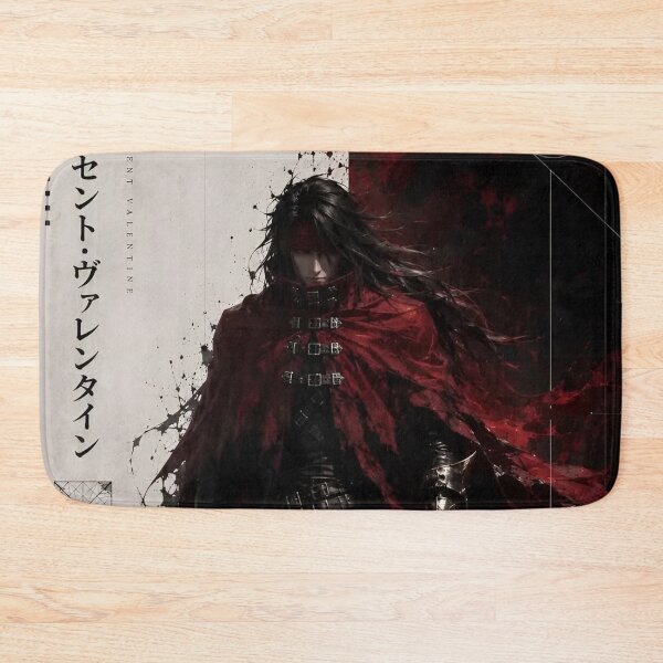 Item preview, Crimson Shadow Gunman | Dark Fantasy Vampire Hunter | Gothic Anime Warrior Art designed and sold by Dyan4.