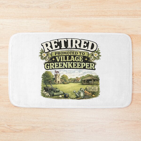 Item preview, Retired Promoted To Village Greenkeeper designed and sold by CozyRetirementGifts.
