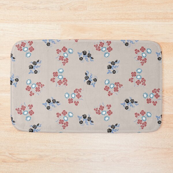 Item preview, Vintage Oatmeal Beige Ditsy Floral Seamless Pattern designed and sold by MOONLIT MIRAGE.