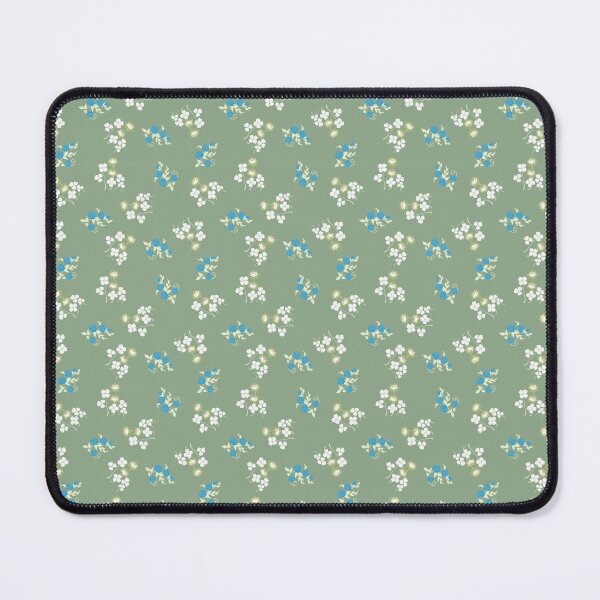 Item preview, Vintage Sage Green Ditsy Floral Seamless Pattern designed and sold by MOONLIT MIRAGE.