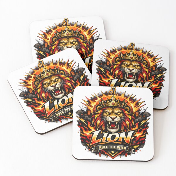 Item preview, Leo King of Fire – Rule the Wild designed and sold by AstraDrip Studio.