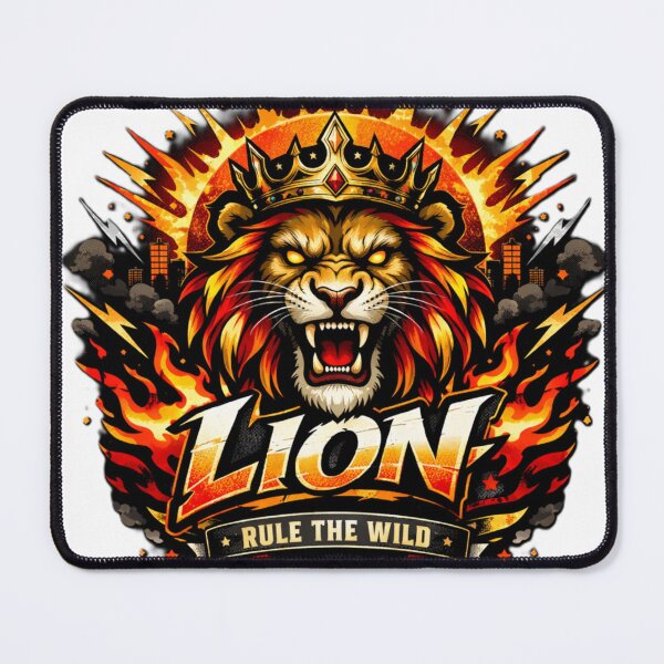 Item preview, Leo King of Fire – Rule the Wild designed and sold by AstraDrip Studio.