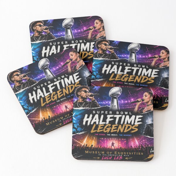 Item preview, Halftime Legends Super Bowl - Pastiche Collage designed and sold by LuluLeb.
