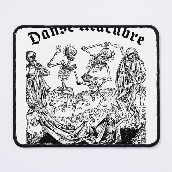 Item preview, Dancing Skeletons Dance of Death, Danse Macabre Medieval T-Shirt designed and sold by SubStudio97.