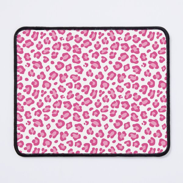 Item preview, White and Hot Pink leopard print designed and sold by pattern-archive.