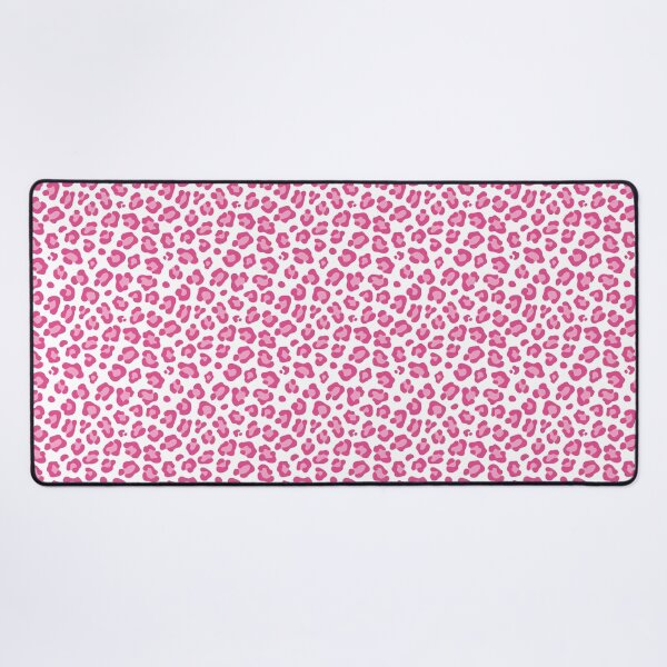 Item preview, White and Hot Pink leopard print designed and sold by pattern-archive.