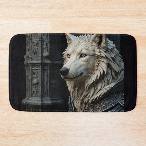 Item preview, Ancient She-Wolf Enthroned in Cathedral Shadow designed and sold by GeoWhimsy Studio.