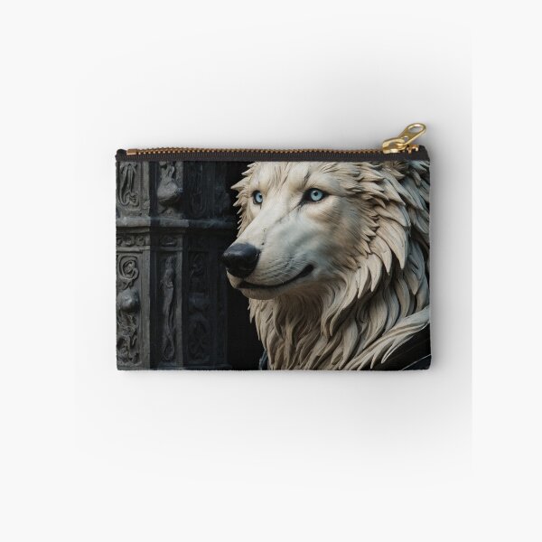 Item preview, Ancient She-Wolf Enthroned in Cathedral Shadow designed and sold by GeoWhimsy Studio.