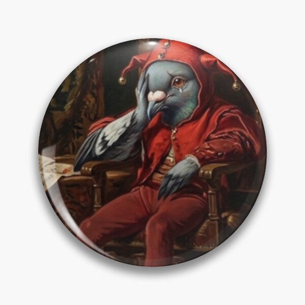 Item preview, Pigeon jester designed and sold by The King's general goods.