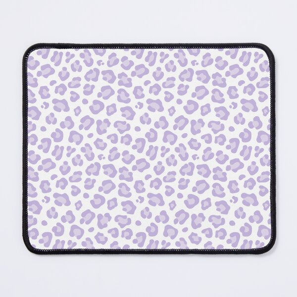 Item preview, White and Lavender leopard print designed and sold by pattern-archive.