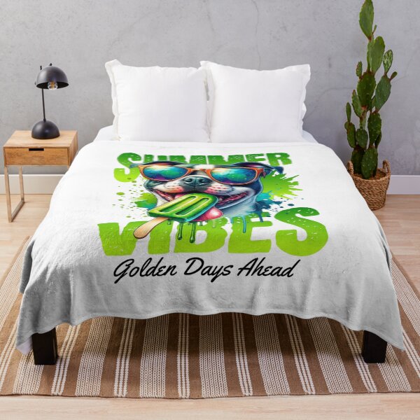 Item preview, Summer Vibes – Golden Days Ahead designed and sold by AngryToro.