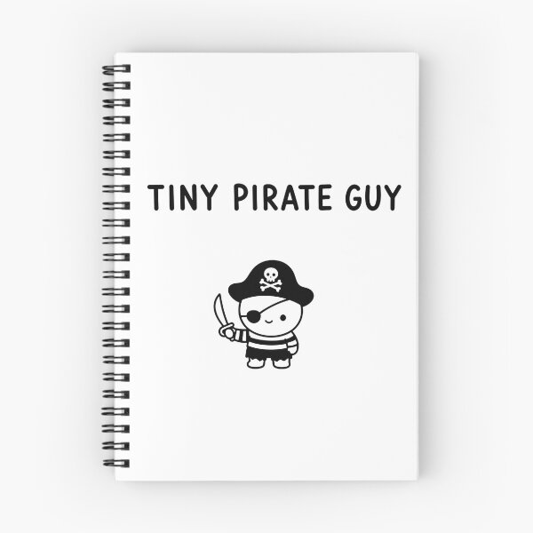 Item preview, Tiny Pirate Guy – Cute Minimal Pirate Character designed and sold by INVITOARTE.