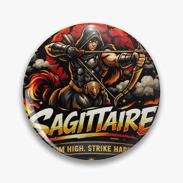 Item preview, Sagittarius Fire Archer – Aim High Strike Hard designed and sold by AstraDrip Studio.