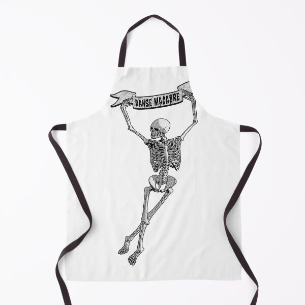 Item preview, Danse Macabre Dancing Skeleton Halloween Dance of Death T-Shirt designed and sold by Voila-creative.