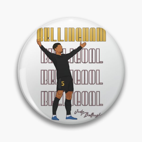 Item preview, Bellingham Number 5 Real Madrid Football Art designed and sold by Amruniverse777.