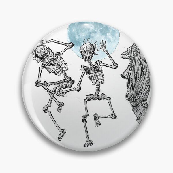 Item preview, Danse Macabre Death Dance Skeleton Vintage Retro T Shirt designed and sold by ‘Nothing Scares Me’ Store.