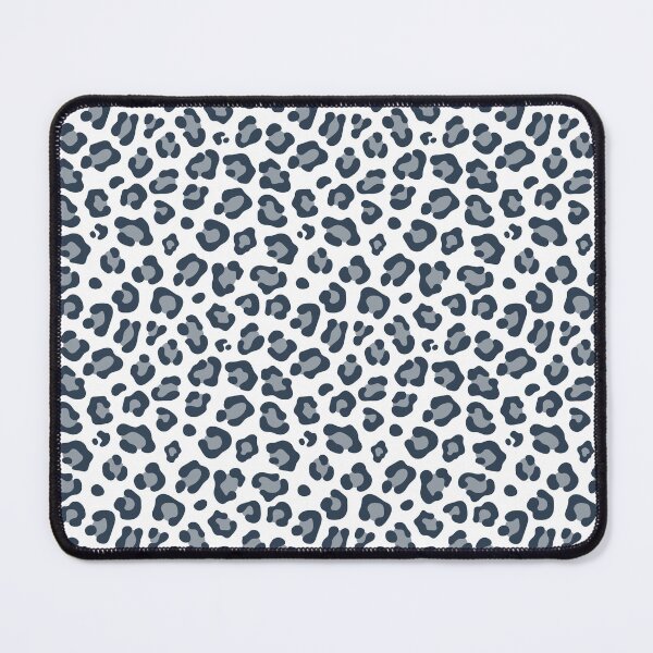 Item preview, White and Navy leopard print designed and sold by pattern-archive.