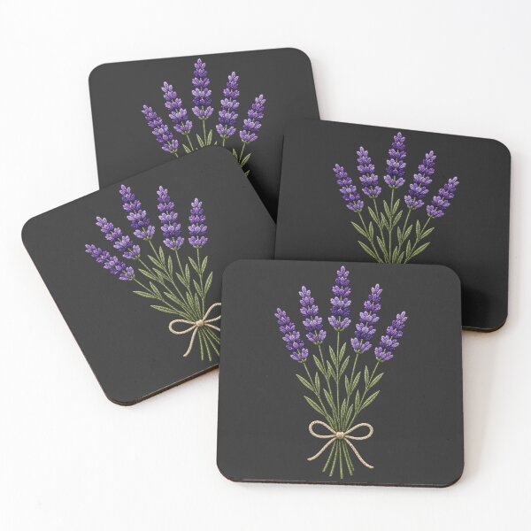 Item preview, Lavender Bouquet Embroidery designed and sold by ColorSplash123.