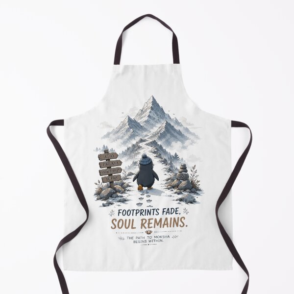 Item preview, Penguin Moksha Journey Mountain Spiritual Design designed and sold by pensational.