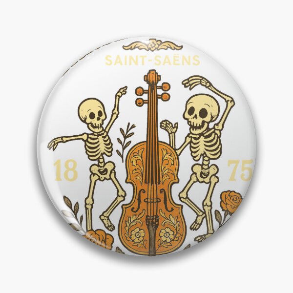 Item preview, Danse Macabre Saint-Saëns Skeletons Classical Halloween Performance T-Shirt designed and sold by DArtfulStudio.