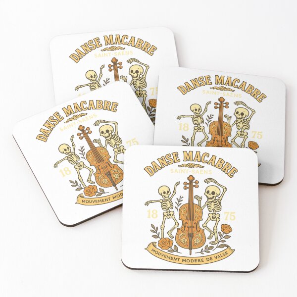 Item preview, Danse Macabre Saint-Saëns Skeletons Classical Halloween Performance T-Shirt designed and sold by DArtfulStudio.