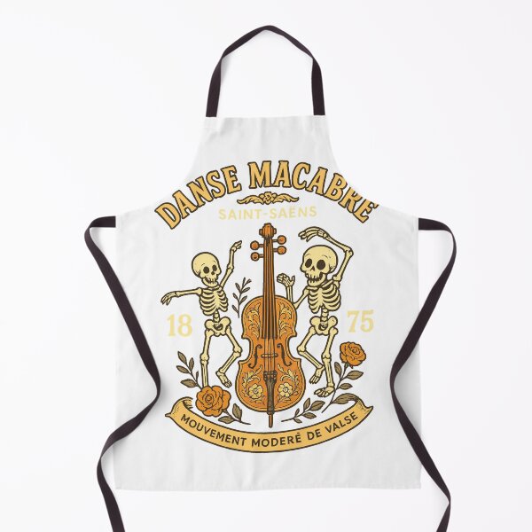 Item preview, Danse Macabre Saint-Saëns Skeletons Classical Halloween Performance T-Shirt designed and sold by DArtfulStudio.