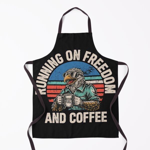 Item preview, Ruining on Freedom and Coffee – Sarcastic Typography Design designed and sold by Original1977.