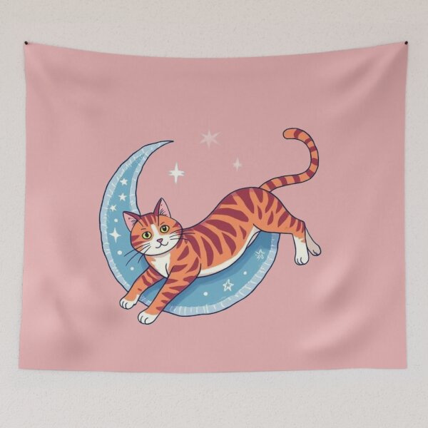 Item preview, Cute Cat Sitting With Style designed and sold by aminomen.